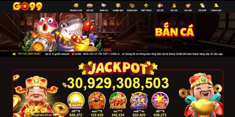 Bắn cá online đổi thưởng